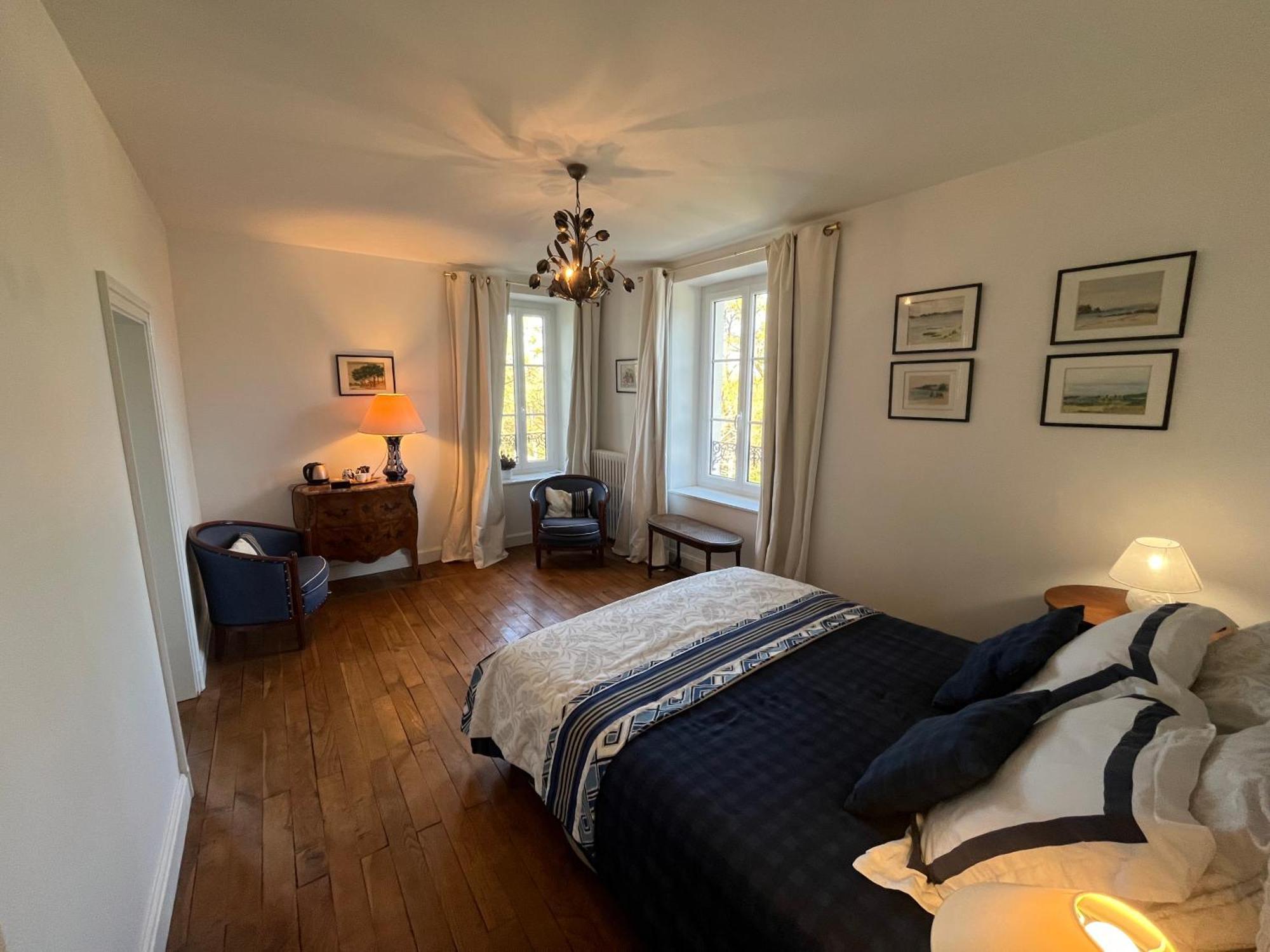 Manoir Du Val Fouzon - Beauval Bed & Breakfast La Vernelle Bagian luar foto