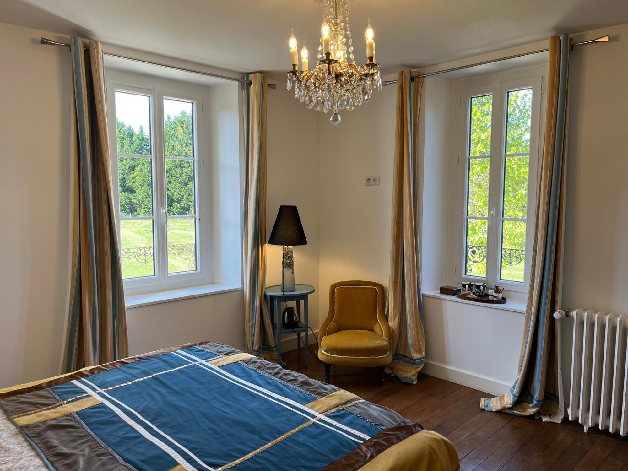 Manoir Du Val Fouzon - Beauval Bed & Breakfast La Vernelle Bagian luar foto